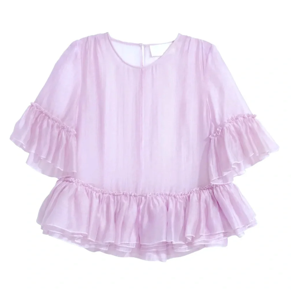 H&M NWT Conscious Blouse, US 10 - Picture 3 of 6